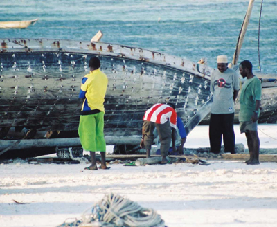 Boat Maintenance/Matemwe, Zanzibar/All image sizes