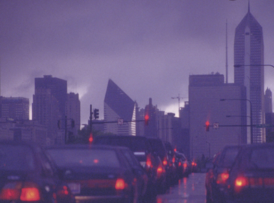 Brake Lights on LSD/Chicago, Illinois/All image sizes